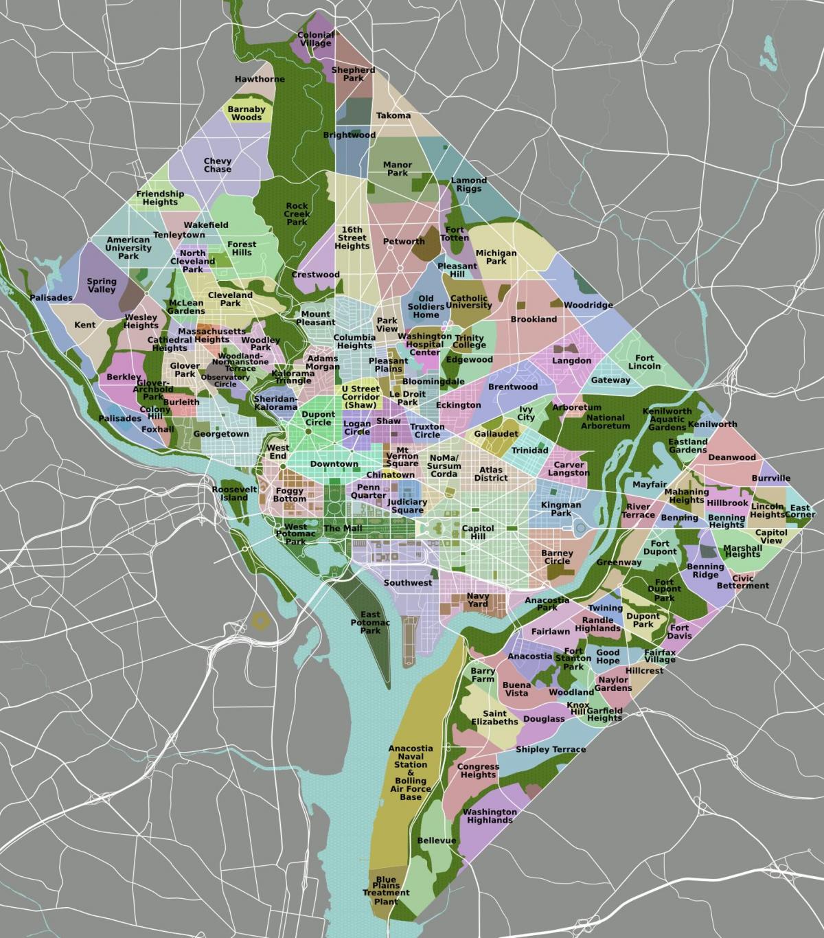 Plan districts Washington DC